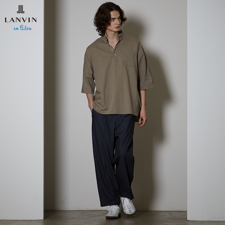 LANVIN en Bleu MEN�i�����o�� �I�� �u���[ �����j�̃V���b�v�j���[�X�u�y�V�씭���z��/���V���[�Y���l�C�̃X�L�b�p�[�V���c�Ȃǁv
