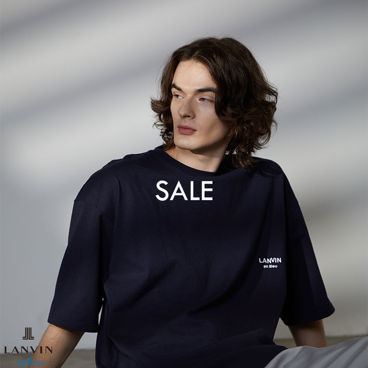 LANVIN en Bleu MEN�i�����o�� �I�� �u���[ �����j�̃V���b�v�j���[�X�u�y�����_���ځzSALE��2�e�Œǉ����ꂽ�������߃A�C�e���v