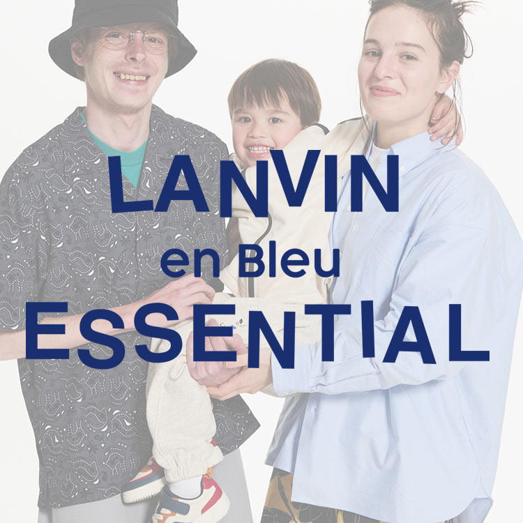 LANVIN en Bleu MEN�i�����o�� �I�� �u���[ �����j�̃V���b�v�j���[�X�uZOZOTOWN�W�J�I���yLANVIN en Bleu ESSENTIAL�z��8��31���܂Łv