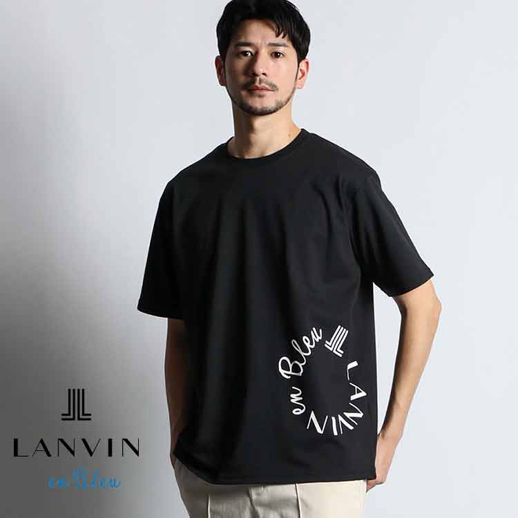 LANVIN en Bleu MEN�i�����o�� �I�� �u���[ �����j�̃V���b�v�j���[�X�u�yPICK UP�z���肰�Ȃ����S�̈ʒu�ō�������B��l�̂��߂̃V���v��T�V���c���W�v
