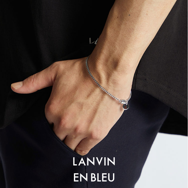 LANVIN en Bleu MEN�i�����o�� �I�� �u���[ �����j�̃V���b�v�j���[�X�u�yPICK UP�z��l�̃X�^�C�����������Ă�ALANVIN en Bleu�̃W���G���[�v