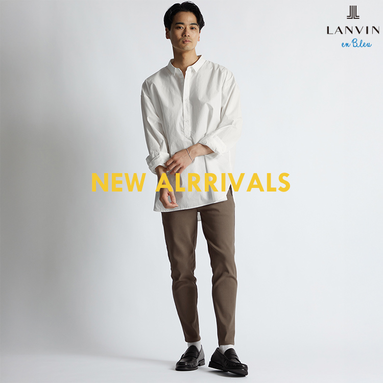 LANVIN en Bleu MEN�i�����o�� �I�� �u���[ �����j�̃V���b�v�j���[�X�u�yNEW ARRIVALS�z�H�̐V�삪�o��B�K���X�g���b�`���v���I�[�o�[�V���c�v