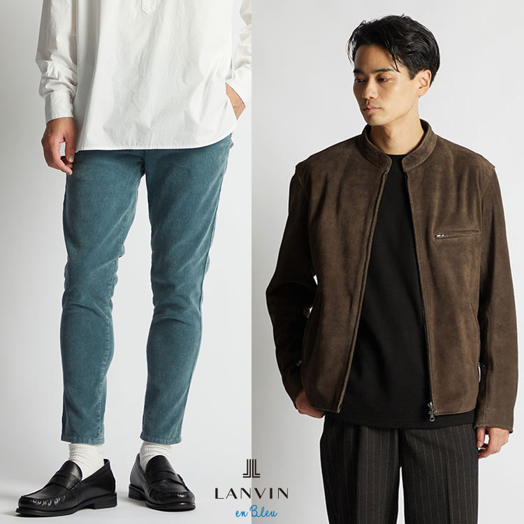 LANVIN en Bleu MEN�i�����o�� �I�� �u���[ �����j�̃V���b�v�j���[�X�u�yNEW ARRIVAL�z�X�G�[�h���C�_�[�X���R�[�f�����C�X�L�j�[���o��v
