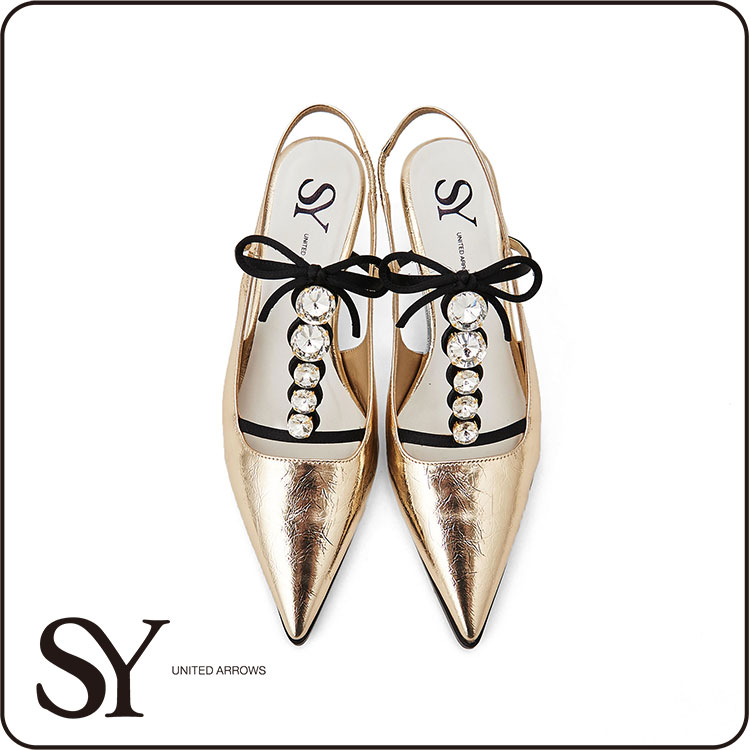 SY＞スパンコールバレエ フラット10○↑（バレエシューズ）｜SY
