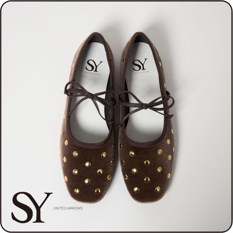 SY＞スパンコールバレエ フラット10○↑（バレエシューズ）｜SY UNITED