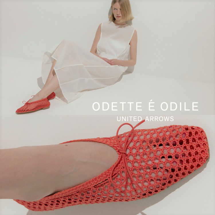 セール】クリアビジューチュール フラット10↑（パンプス）｜ODETTE E
