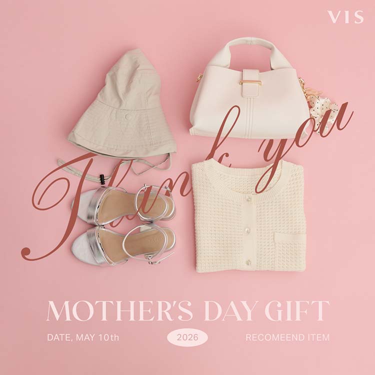 VIS�i�r�X�j�̃V���b�v�j���[�X�u�yHAPPY MOTHER'S DAY�z��̓��M�t�g�v
