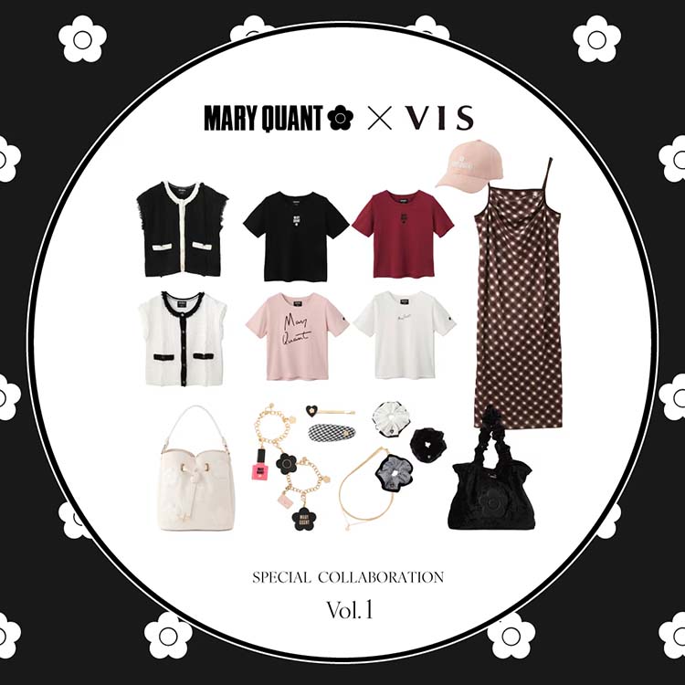 VIS�i�r�X�j�̃V���b�v�j���[�X�u�yMARY QUANT × VIS�z�Җ]�̏��R���{�I�v