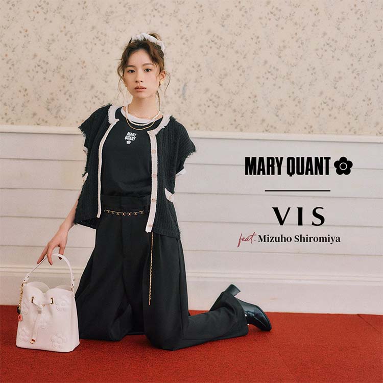 VIS�i�r�X�j�̃V���b�v�j���[�X�uMARY QUANT × VIS feat. Mizuho Shiromiya�v