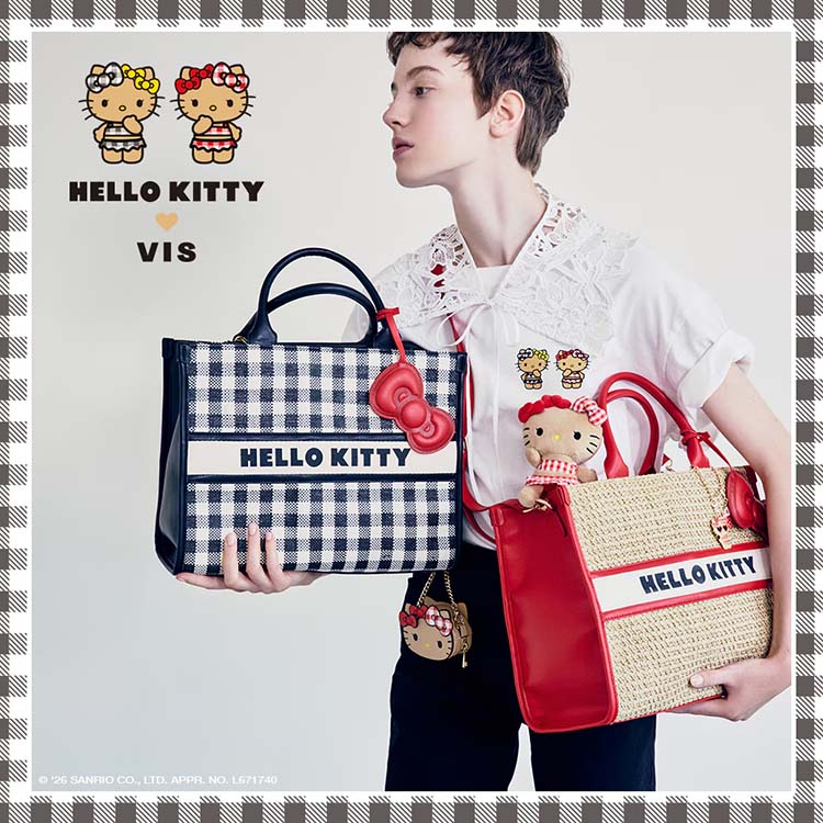 VIS�i�r�X�j�̃V���b�v�j���[�X�uHELLO KITTY ♡ VIS�v