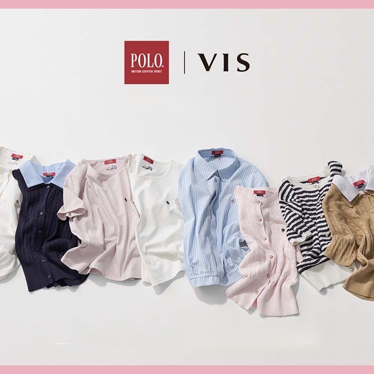 VIS�i�r�X�j�̃V���b�v�j���[�X�uPOLO BCS�bVIS SPECIAL COLLECTION�v