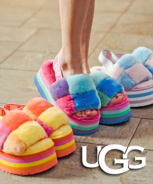 ugg disco checker slide