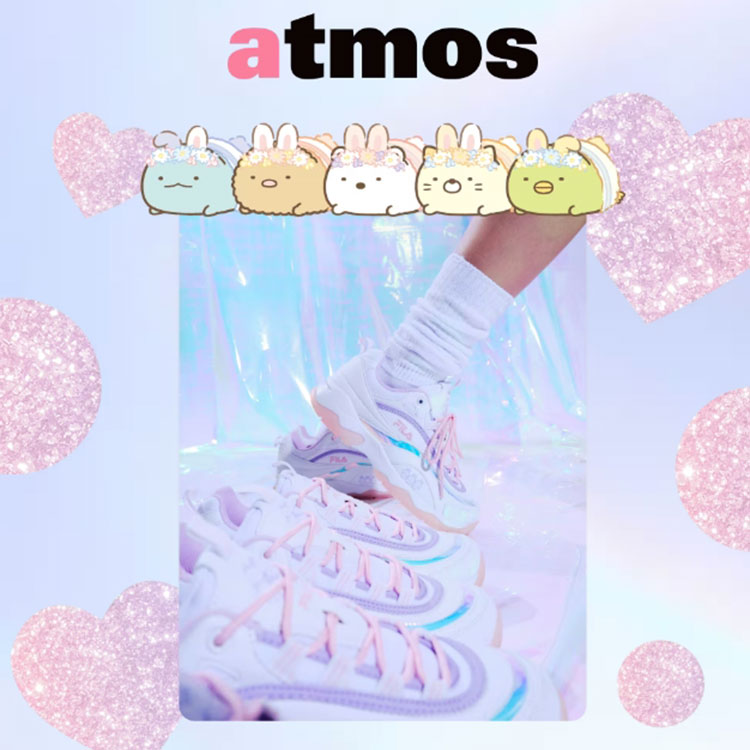 atmos pink｜アトモスピンクのトピックス「すみっコぐらしとFILA