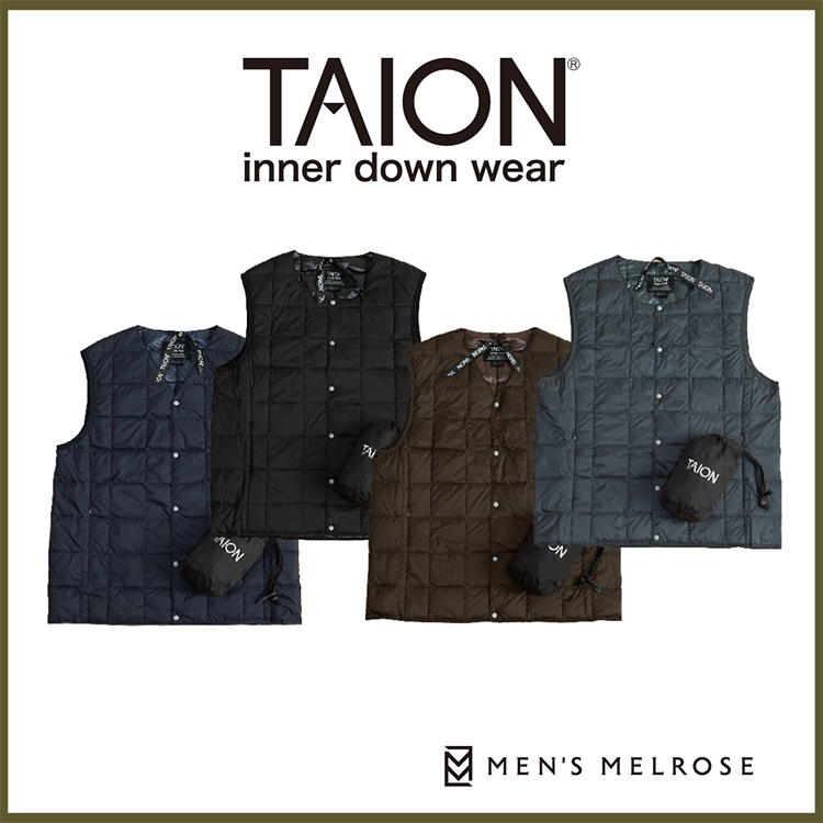 MEN'S MELROSE�i�����Y �������[�Y�j�̃V���b�v�j���[�X�u�y�H�̓S�A�C�e���zTAION�����ג��I�v