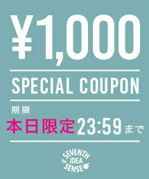 Idea Seventh Sense イデアセブンスセンスのトピックス 本日限定 全商品対象 1 000円 Offクーポン Zozotown