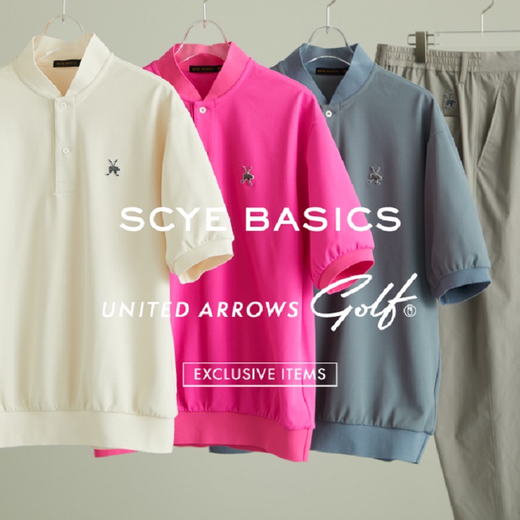 UNITED ARROWS｜ユナイテッドアローズのトピックス「＜SCYE for UNITED ARROWS GOLF＞ 発売中！」 -  ZOZOTOWN