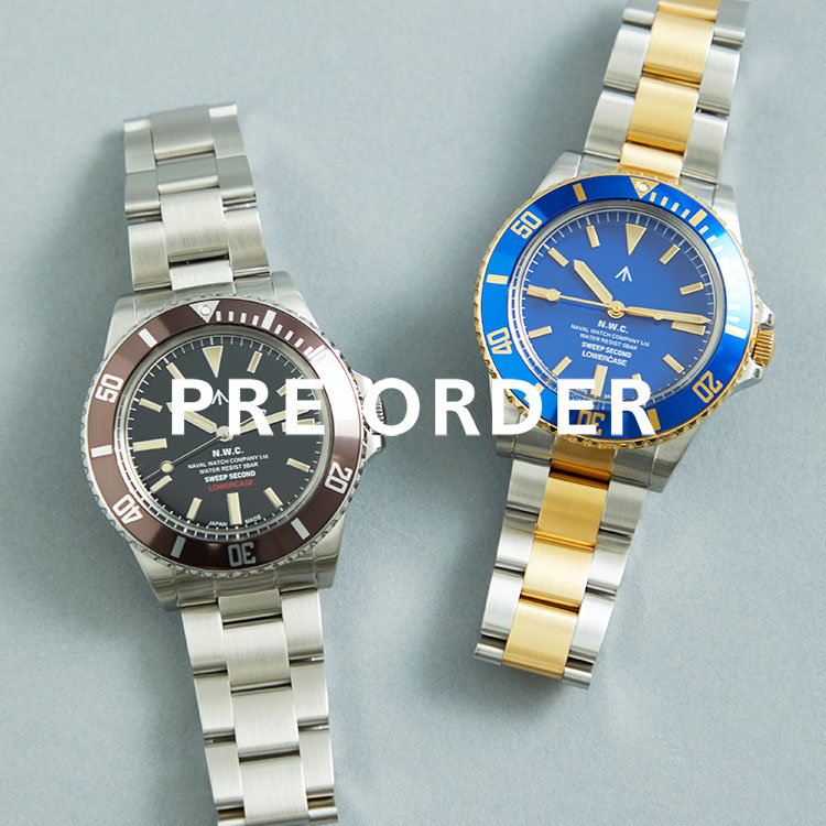 UNITED ARROWS｜ユナイテッドアローズのトピックス「【予約受付中】＜NAVAL WATCH Produced by LOWERCASE＞UA 別注が登場！」 - ZOZOTOWN