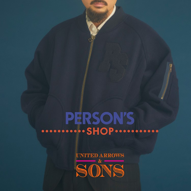 PERSON'S SHOP for UNITED ARROWS & SONS＞ Stadium Jumper/スタジアムジャンパー（スタジャン）｜PERSON'S（パーソンズ）のファッション通販  - ZOZOTOWN