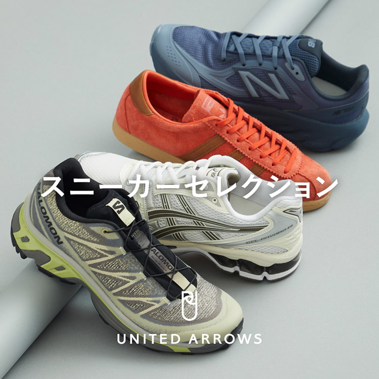 UNITED ARROWS�i���i�C�e�b�h�A���[�Y�j�̃V���b�v�j���[�X�u�b��̃X�j�[�J�[���ꋓ���Љ�I�v
