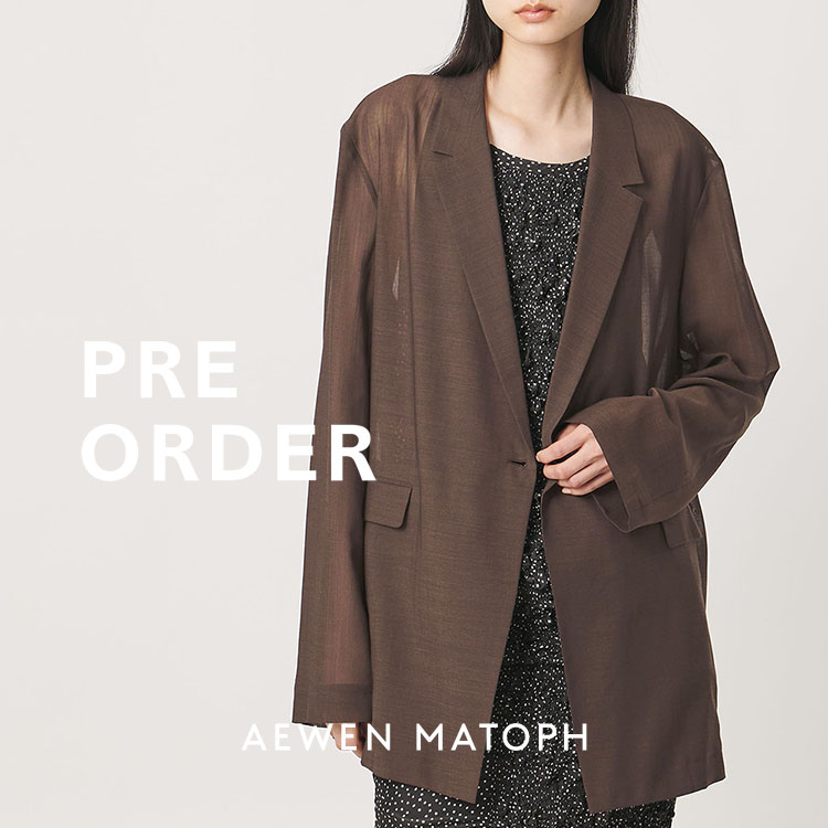 haru 様交渉中 AEWEN MATOPH ユナイテッドアローズ UNITED ARROWS｜ユナイテッドアローズのトピックス「一枚でサマになる