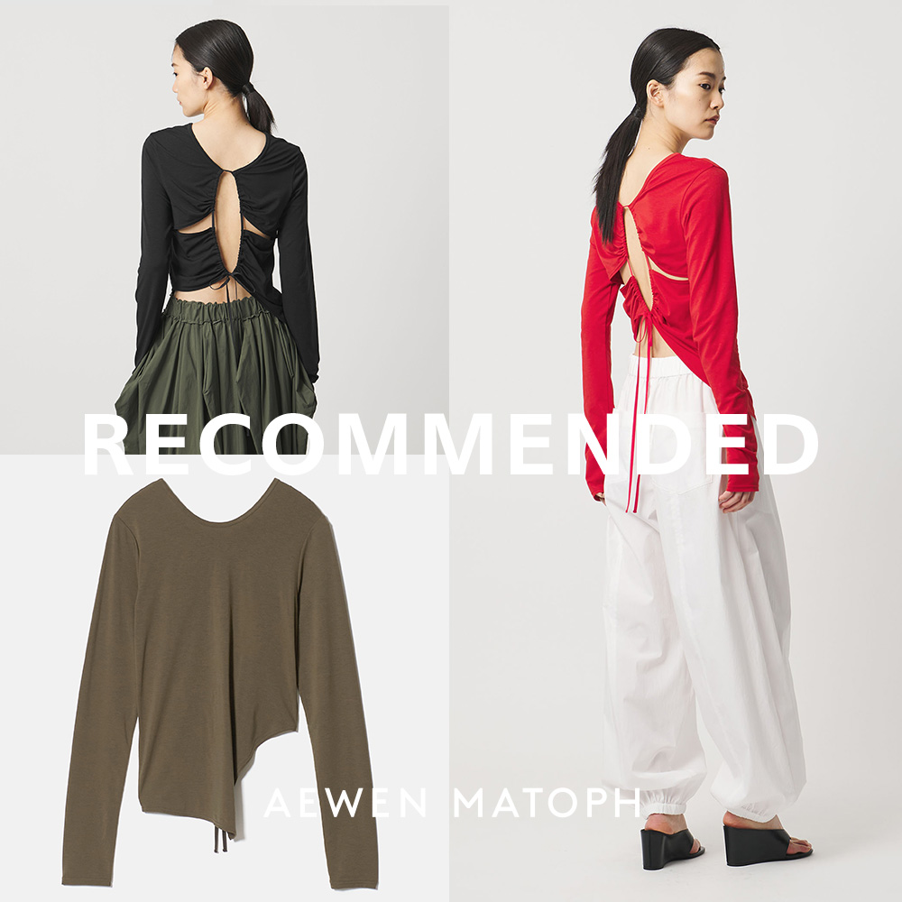 UNITED ARROWS�i���i�C�e�b�h�A���[�Y�j�̃V���b�v�j���[�X�u��AEWEN MATOPH���o�b�N�X�^�C�����f����A�l�C�J�b�g�\�[�ɐV�F�o��v