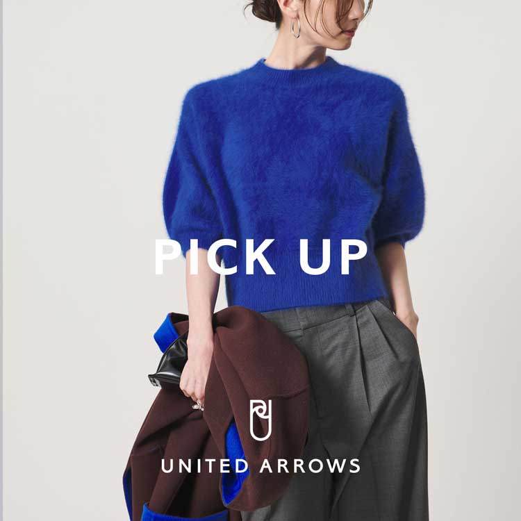 UNITED ARROWS�i���i�C�e�b�h�A���[�Y�j�̃V���b�v�j���[�X�u������������A�����N�X�Ȕ����j�b�g�v