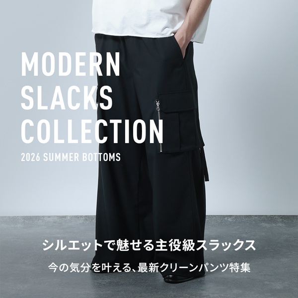 RAGEBLUE�i���C�W�u���[�j�̃V���b�v�j���[�X�uMODERN SLACKS COLLECTION.�v