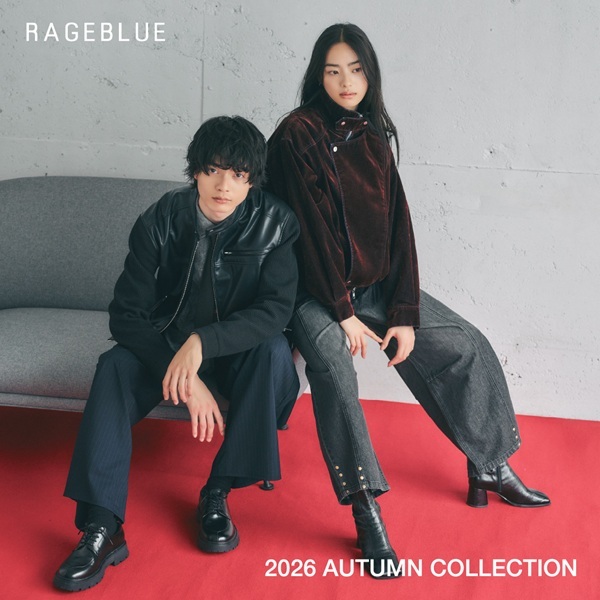RAGEBLUE�i���C�W�u���[�j�̃V���b�v�j���[�X�u2026 AUTUMN COLLECTION.�v