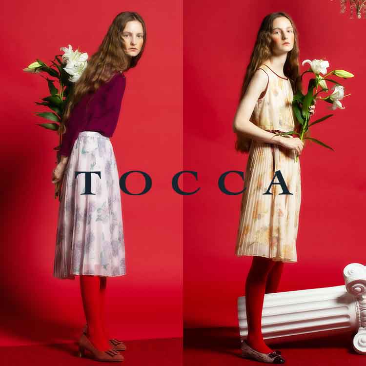 TOCCA｜トッカのトピックス「【ミュシャコラボ】LADY OF FLOWERS ...