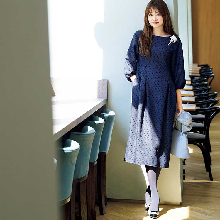 バーバリーブルーレーベル ニットワンピース バーバリーブルーレーベル