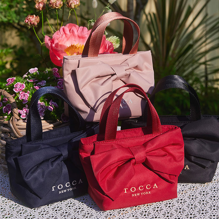TOCCA｜トッカのトピックス「リボンをモチーフにしたポーチ