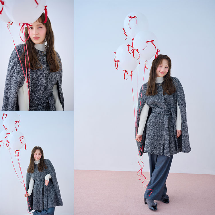 TOCCA｜トッカのトピックス「【百田夏菜子さん着用】一枚で主役になる