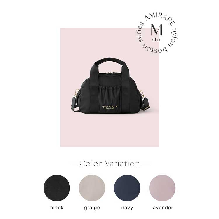 TOCCA�i�g�b�J�j�̃V���b�v�j���[�X�u�ق�̂�t�F�~�j���Ȓ��悢�T�C�Y�̃{�X�g���o�b�O�v