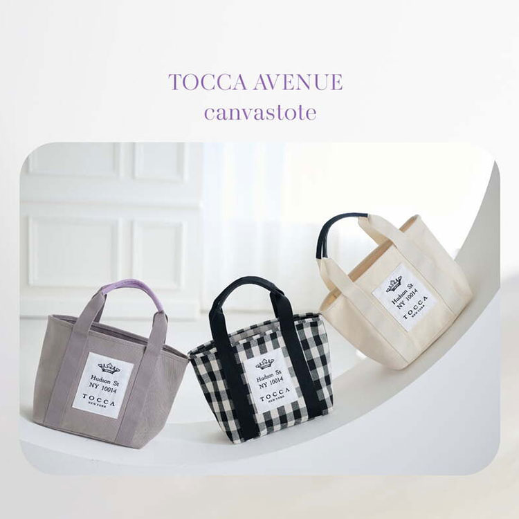 TOCCA�i�g�b�J�j�̃V���b�v�j���[�X�uNY���̃��x�����ڂ������A������L�����o�X�g�[�g�v