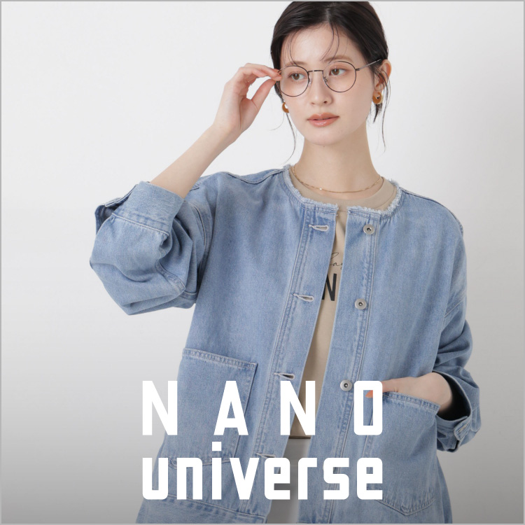 NANO universe�i�i�m���j�o�[�X�j�̃V���b�v�j���[�X�u�yNANO universe�z�m�[�J���[�f�j���W���P�b�g -�G�߂̕ς��ڂɉH�D�肽���A��i�ȃf�j���u���]��-�v