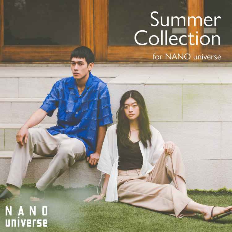 NANO universe�i�i�m���j�o�[�X�j�̃V���b�v�j���[�X�uSummer Collection for NANO universe�v
