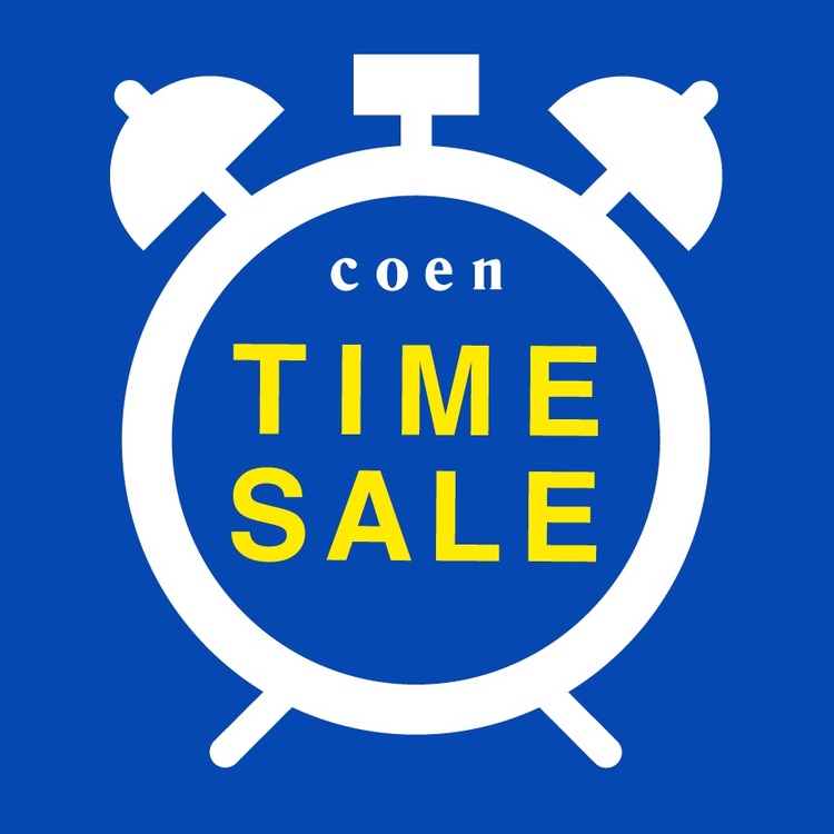 coen�i�R�[�G���j�̃V���b�v�j���[�X�u�ycoen MENS�z���Ԍ���^�C���Z�[����� �v