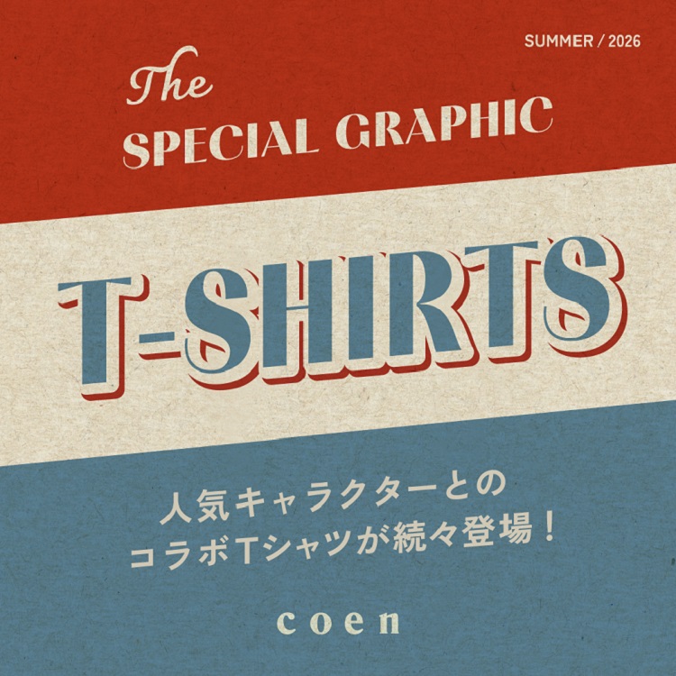 coen�i�R�[�G���j�̃V���b�v�j���[�X�u���B���e�[�W���C�N�ȃL�����N�^�[T�V���c���o��I�v