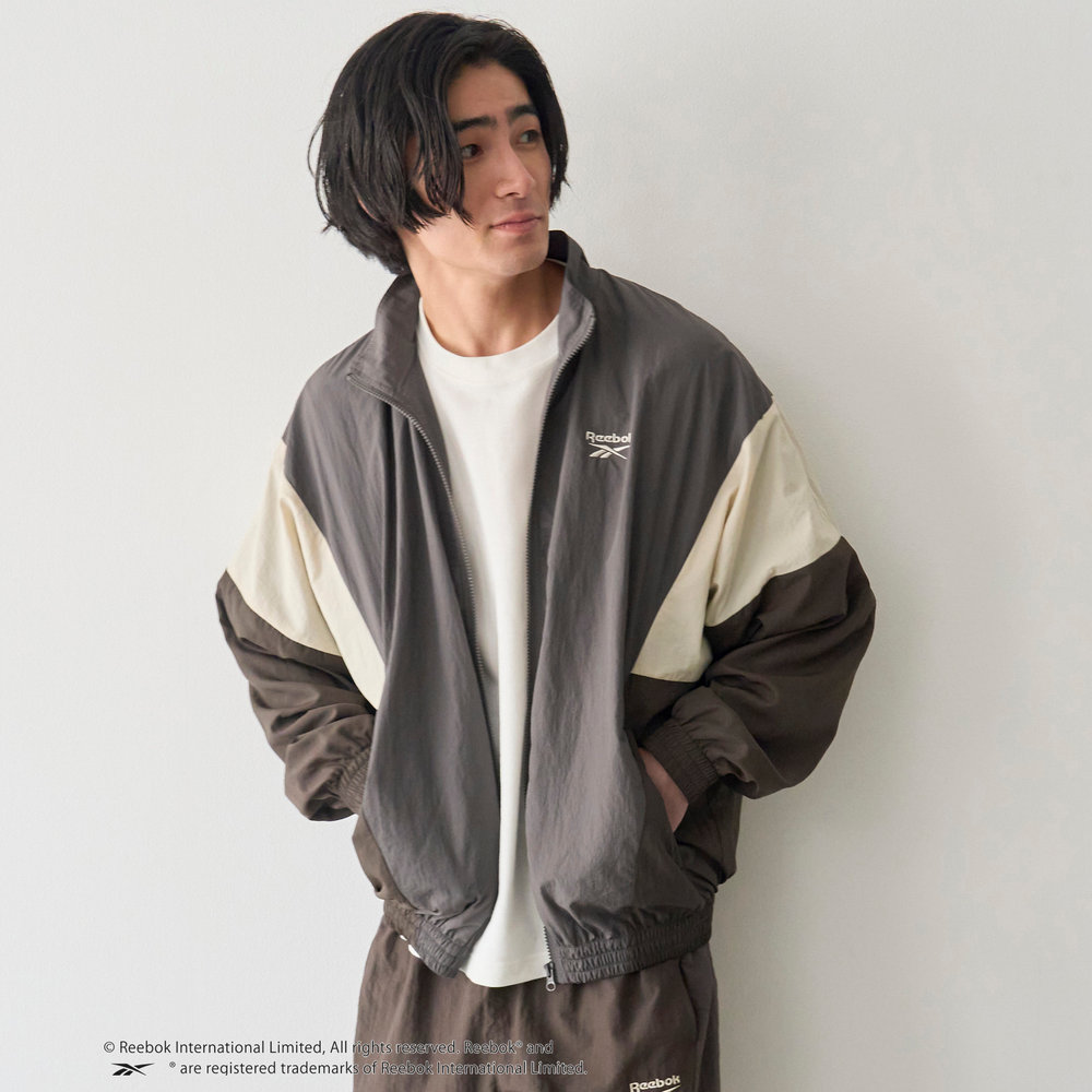 Reebok（リーボック）別注トラックジャケット（ナイロンジャケット