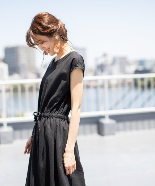 Coen コーエンのトピックス Web限定 綿麻フレンチスリーブマキシワンピース販売開始 Zozotown