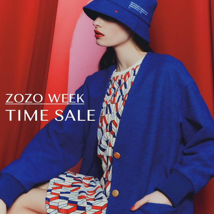 DOUBLE STANDARD CLOTHING｜ダブル スタンダード クロージングのトピックス「【ZOZO WEEK】TIME SALEスタート！新作アイテムやESSENTIALも対象
