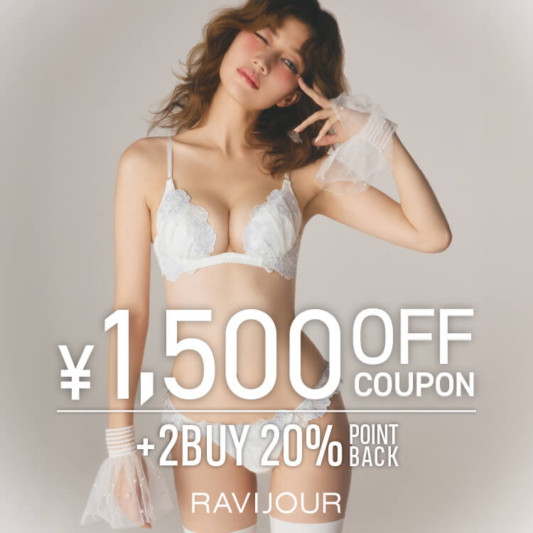 RAVIJOURiBW[j̃Vbvj[XuyTz1,500~OFFN[|{ 2BUY20POINTҌIv