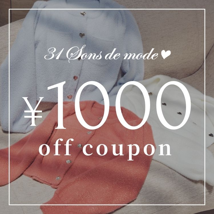 31 Sons de mode�i�g�����e�A���@�\���@�h�D�@���[�h�j�̃V���b�v�j���[�X�u�y COUPON �z���Ԍ���I1,000�~OFF�N�[�|���z�z���v