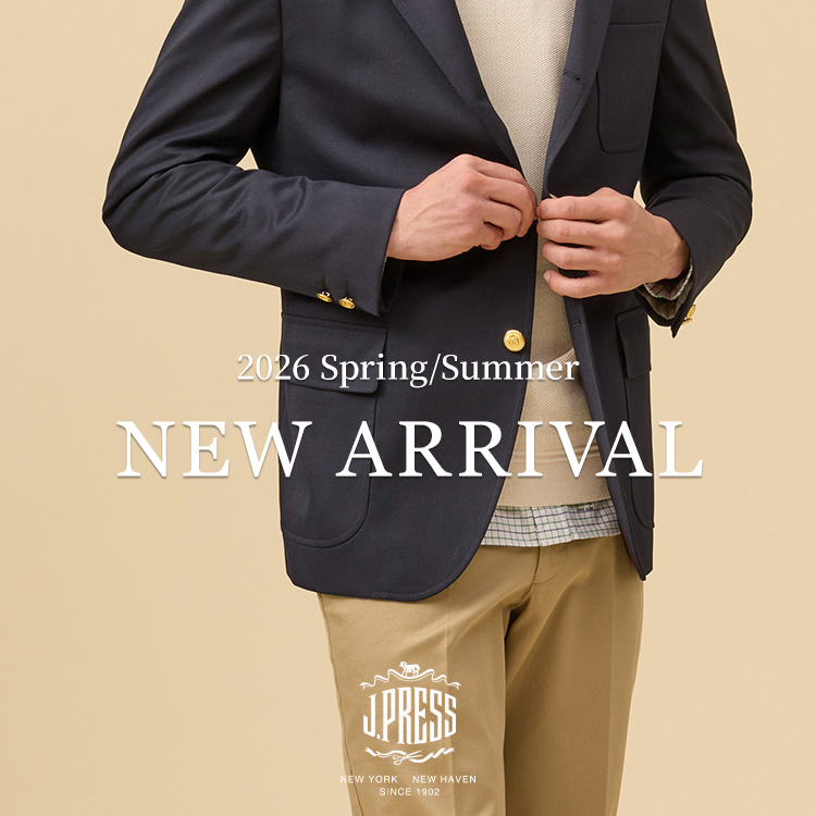 J.PRESS�i�W�F�C�v���X�j�̃V���b�v�j���[�X�u�yJ.PRESS MEN�z26SS NEW ARRIVAL�v