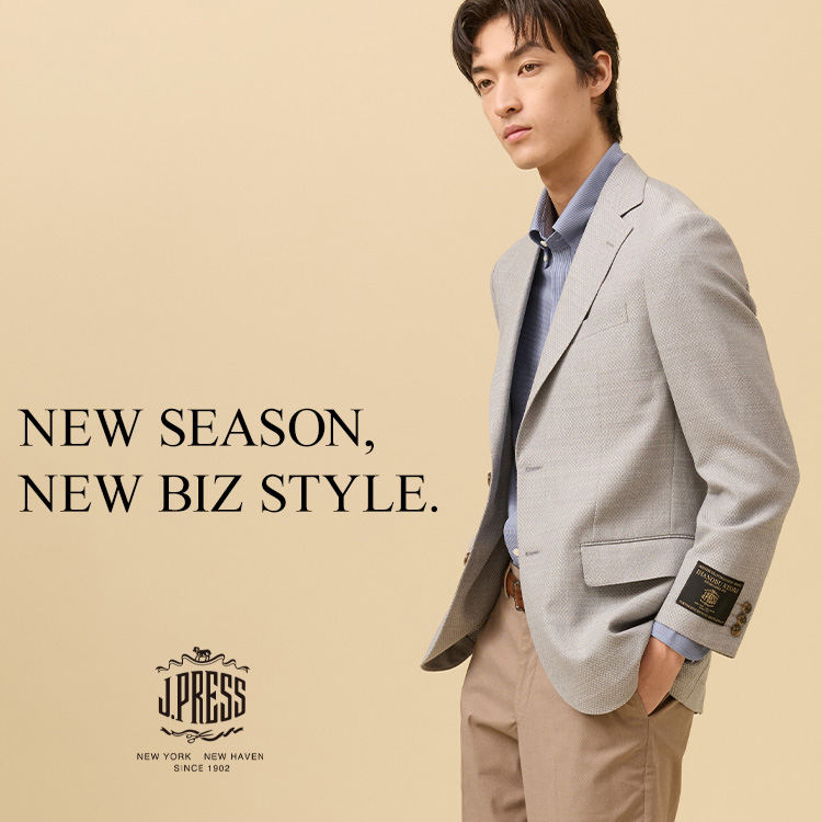 J.PRESS�i�W�F�C�v���X�j�̃V���b�v�j���[�X�u�yJ.PRESS MEN�z�V�����G�߂ɗ����A�i�悭���K�ȃr�Y�A�C�e���v