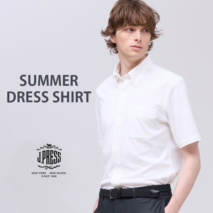 J.PRESS�i�W�F�C�v���X�j�̃V���b�v�j���[�X�u�yJ.PRESS MEN�zSUMMER DRESS SHIRT�v