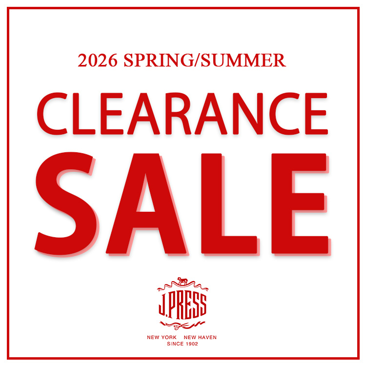 J.PRESS�i�W�F�C�v���X�j�̃V���b�v�j���[�X�u�yJ.PRESS MEN�zCLEARANCE SALE �J�Ò��v