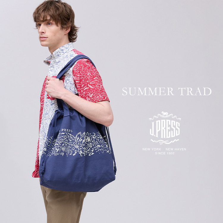 J.PRESS�i�W�F�C�v���X�j�̃V���b�v�j���[�X�u�yJ.PRESS MEN�z�Ă̑������g���b�h�ȋC���ŁB�v