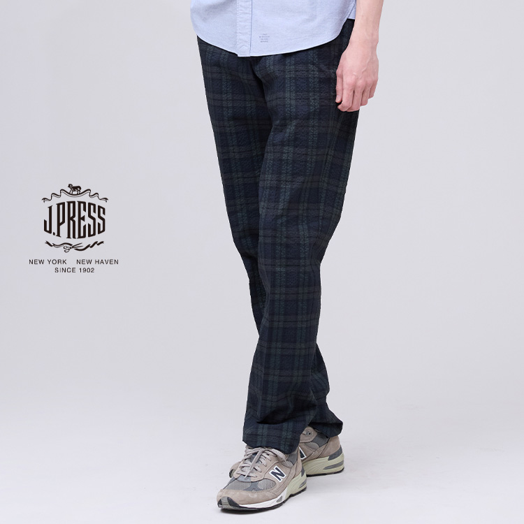 J.PRESS�i�W�F�C�v���X�j�̃V���b�v�j���[�X�u�yJ.PRESS MEN�z�p���c�I�тŁA�ẴX�^�C���͂����Ɖ��K�ɁB�v