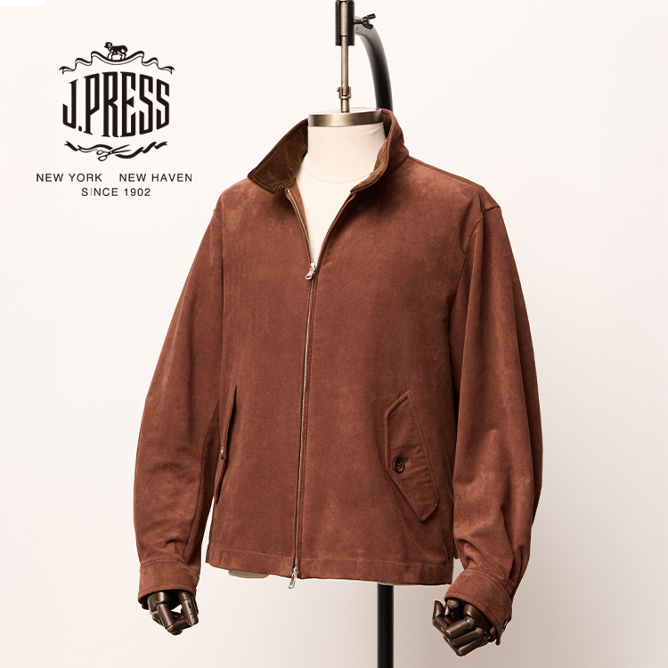 J.PRESS�i�W�F�C�v���X�j�̃V���b�v�j���[�X�u�yJ.PRESS MEN�z�X�E�F�[�h�̂悤�ȏ㎿���B�t�F�C�N�X�E�F�[�h�h���C�r���O�u���]���v